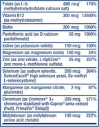 Life Extension One-Per-Day Multivitamin 60 Comprimidos