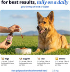 Taily AminoPets Suplemento Líquido de Hierro para Perros y Gatos