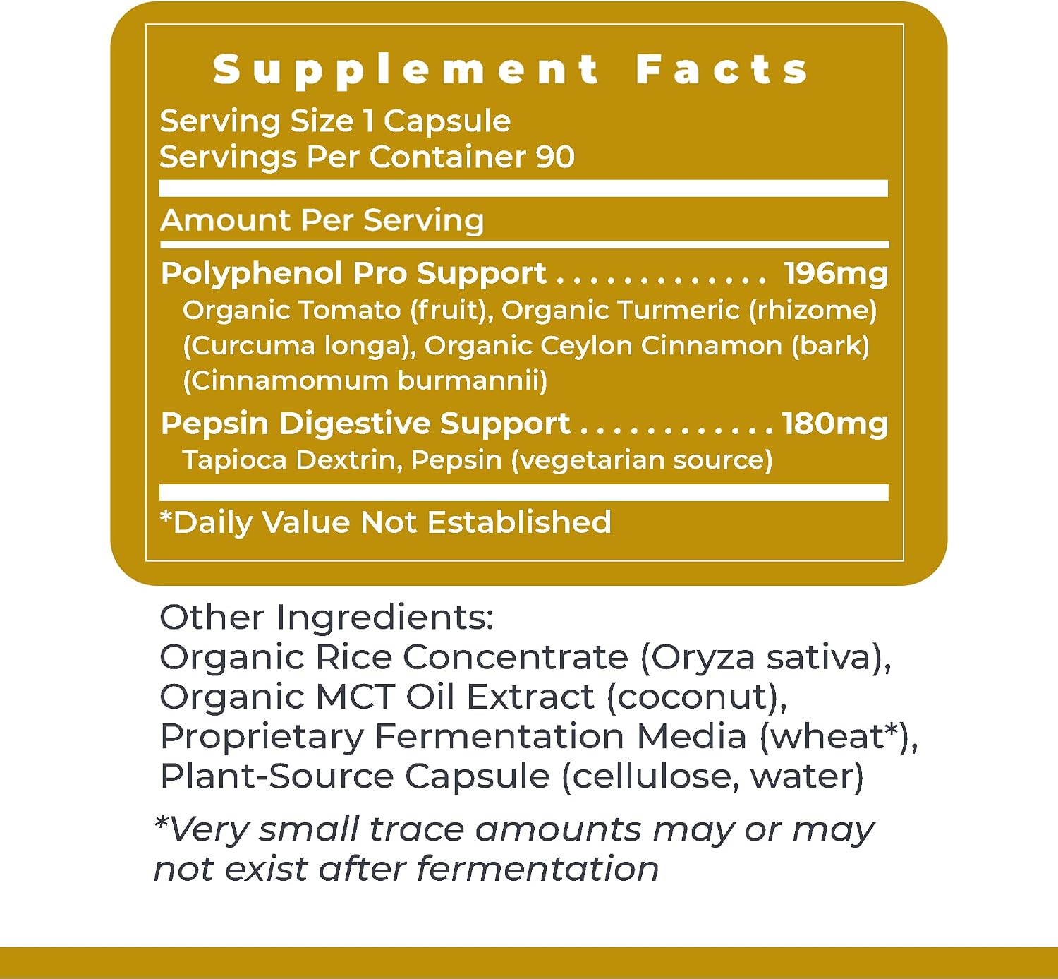 Premier Research Labs Premier HCL Activator - Suplemento de Enzimas Digestivas con Pepsina y Hierbas - 90 Cápsulas Vegetarianas