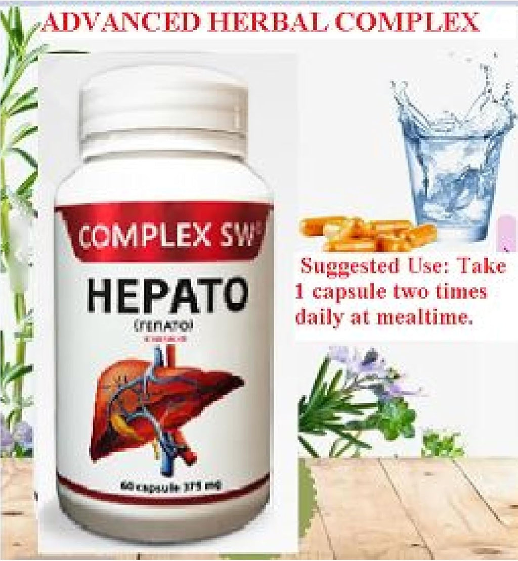 Liver Cleanse Detox & Repair - Complejo Hepático con Cardo Mariano, Alcachofa y Ginseng - 60 Cápsulas