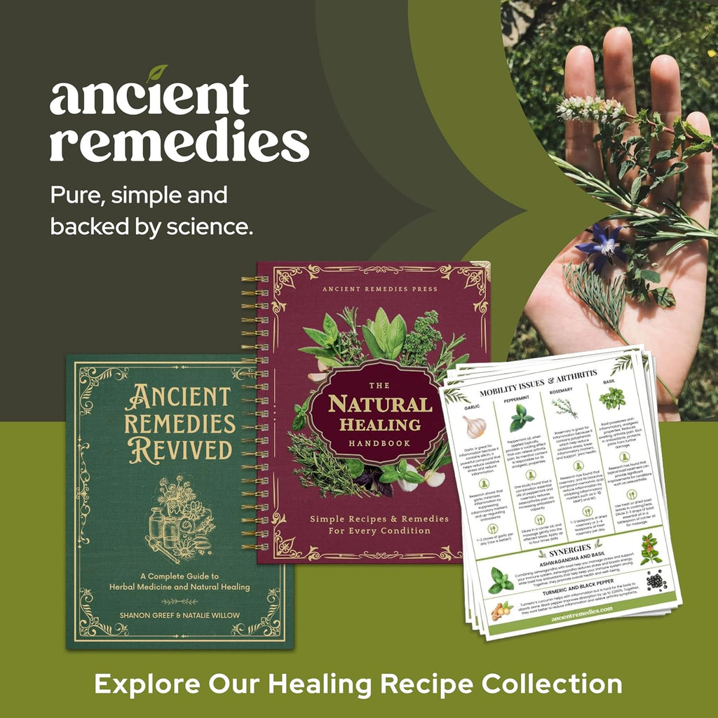 The Natural Healing Handbook: Guía de remedios herbales y recetas naturales