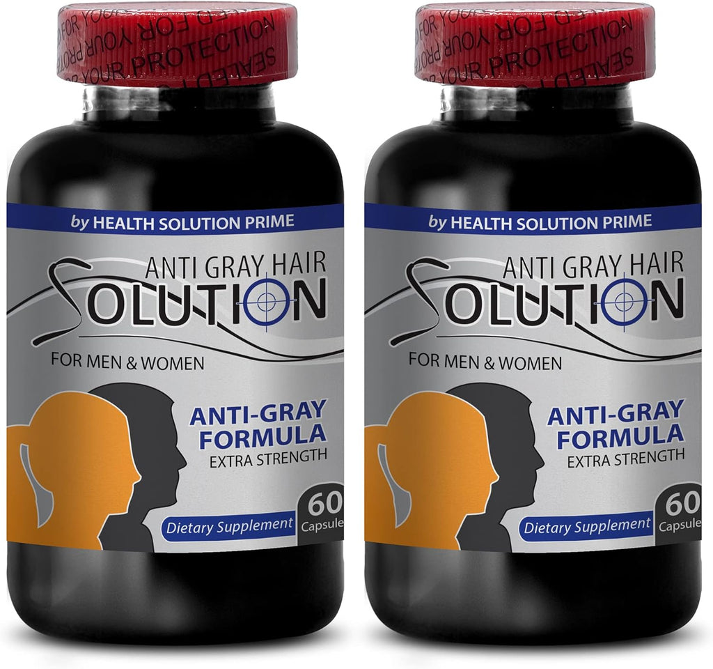 Catalase 5000 - Grey Hair Solution for Men and Women - 120 Capsules