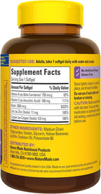 Nature Made Biotin 2500 mcg for Hair, Skin & Nails - 120 Softgels