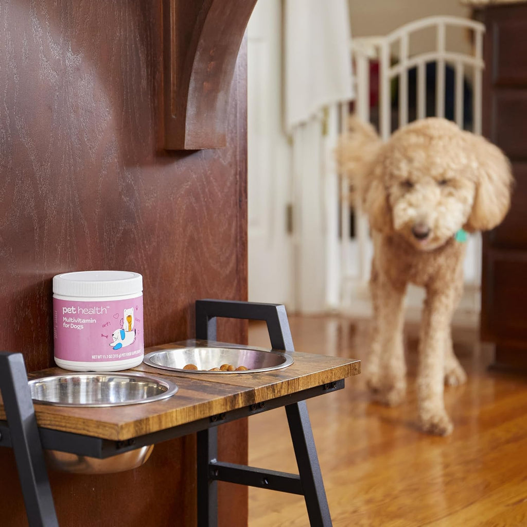 Multivitamínico para Perros – Vitaminas y Minerales Diarios – Sabor a Ternera en Polvo – Aprox. 90 Dosis