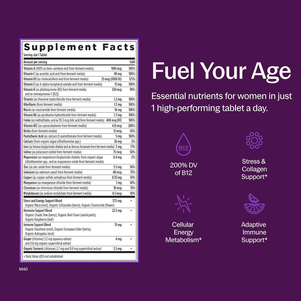 New Chapter Every Woman's One Daily Multivitamin - 96 comprimidos