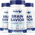 Mindful Wellness Advanced Brain Savior Cápsulas (3 Pack) – 180 Cápsulas