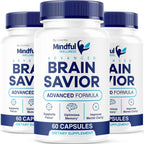 Mindful Wellness Advanced Brain Savior Cápsulas (3 Pack) – 180 Cápsulas