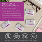 Lypo–Spheric Glutathione - 2 Cartons (60 Packets) – 450 mg Glutathione per Packet – Liposomal Encapsulation for Enhanced Absorption