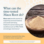 Youtheory Maca Root for Women - 120 Vegan Capsules (60-Day Supply)