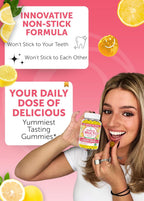 Lunakai Gominolas Multivitamínicas para Mujeres – 16 Vitaminas Esenciales – Sabor Limón – 60 Gomitas
