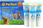 PetTest Energy Boost Glucosa SOS 3x10ml con B12 y Antioxidantes para Perros y Gatos