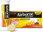 Airborne Zesty Orange Vitamina C 1000mg Efervescente - 36 Comprimidos