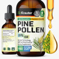 BIO KRAUTER® Polen de Pino para Hombres - Tintura Vegana Pura 685 mg por Dosis, 2 oz - Apoyo Inmunitario y Antioxidante