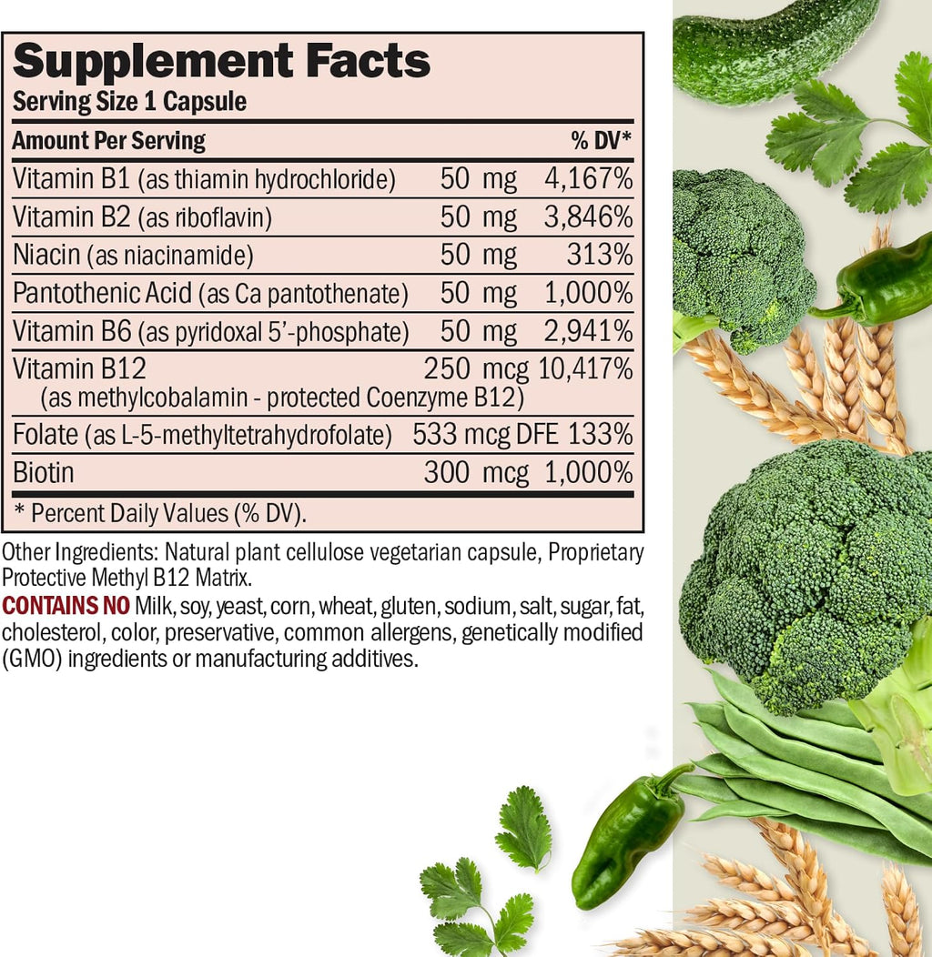 ANDREW LESSMAN High Potency B Complex 360 Capsules