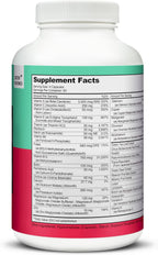 Multivitamínico Lively Vitamin Co - 37 Vitaminas, Minerales y Extractos - 240 Cápsulas Vegetarianas