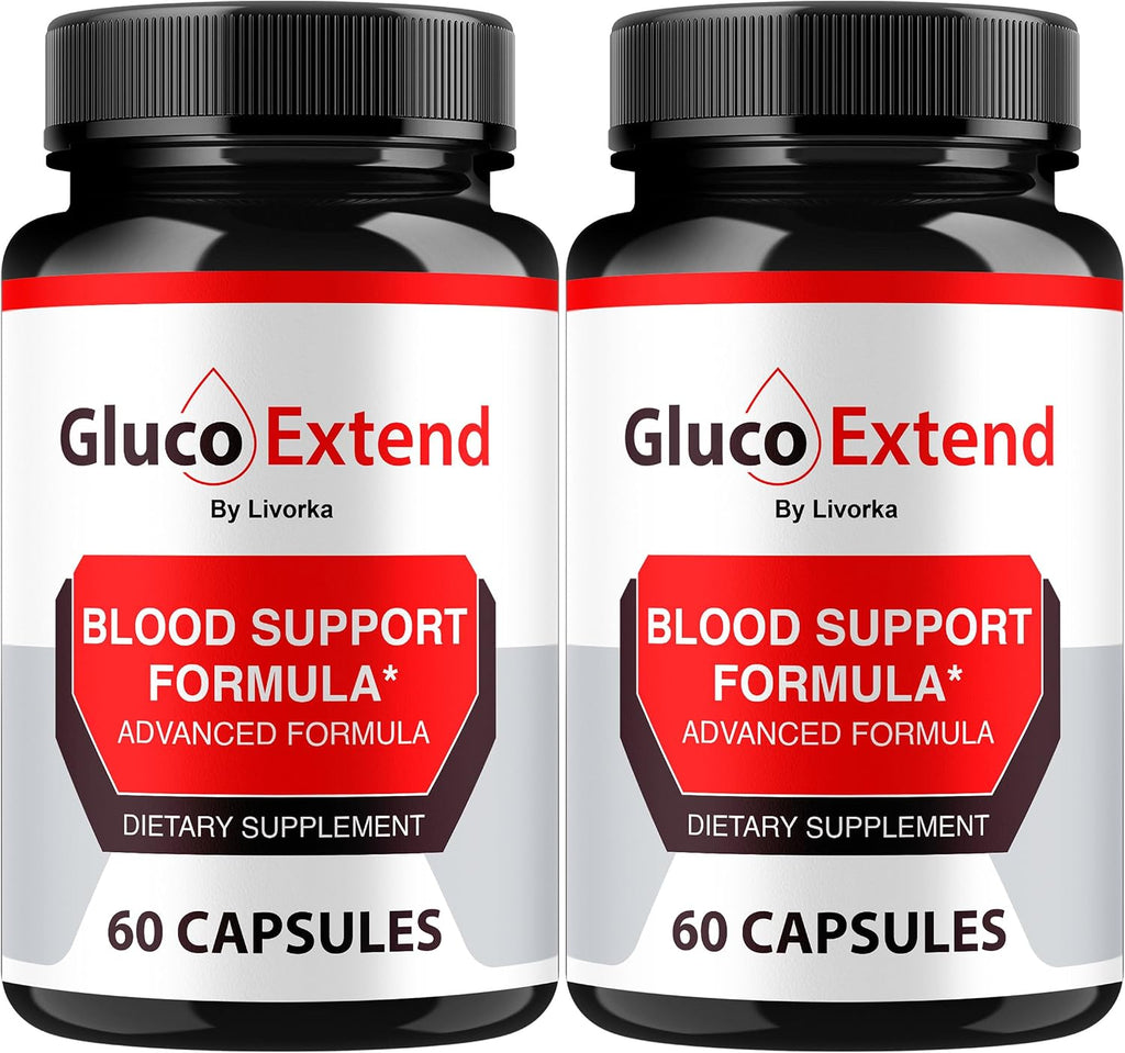 Gluco Extend - Cápsulas para Apoyar Niveles Saludables (2 Pack, 120 Cápsulas)