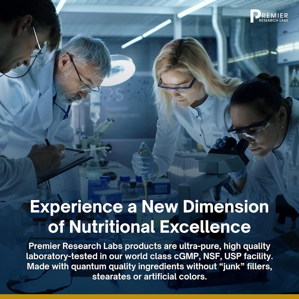 Premier Research Labs Premier HCL - Betaina HCL, 90 Cápsulas Vegetales