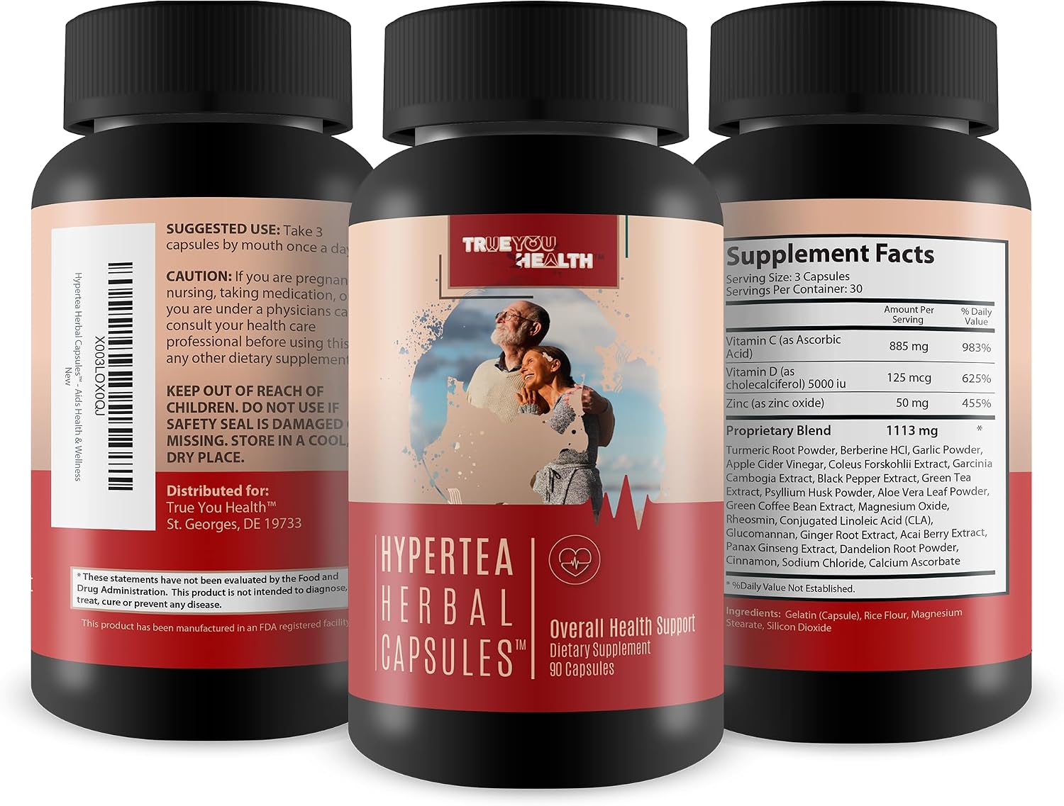 Hypertea Cápsulas Herbales – Apoyo Diario para la Salud General