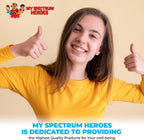 My Spectrum Heroes Probióticos Digestivos - 30 Cápsulas con 7 Cepas y 20 Mil Millones de UFC