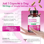 Vital Herbal Inositol Complex con Berberina, Sauzgatillo y Ashwagandha - 150 Cápsulas