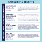 Sakoon nutrition Gominolas Multivitamínicas para Hombre con Probióticos y Prebióticos, 60 unidades