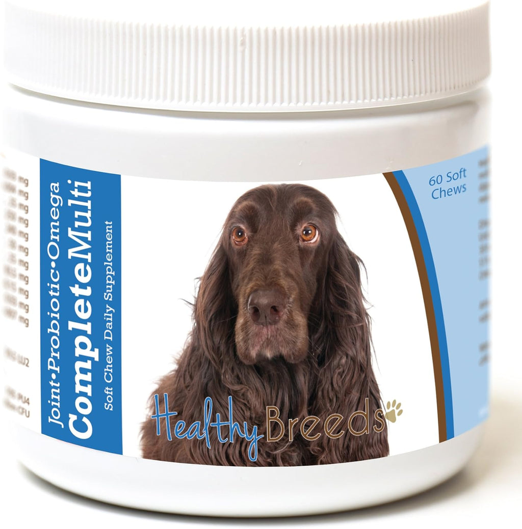 Healthy Breeds Multivitamínico Todo en Uno para Perros Field Spaniel - 60 Comprimidos Masticables