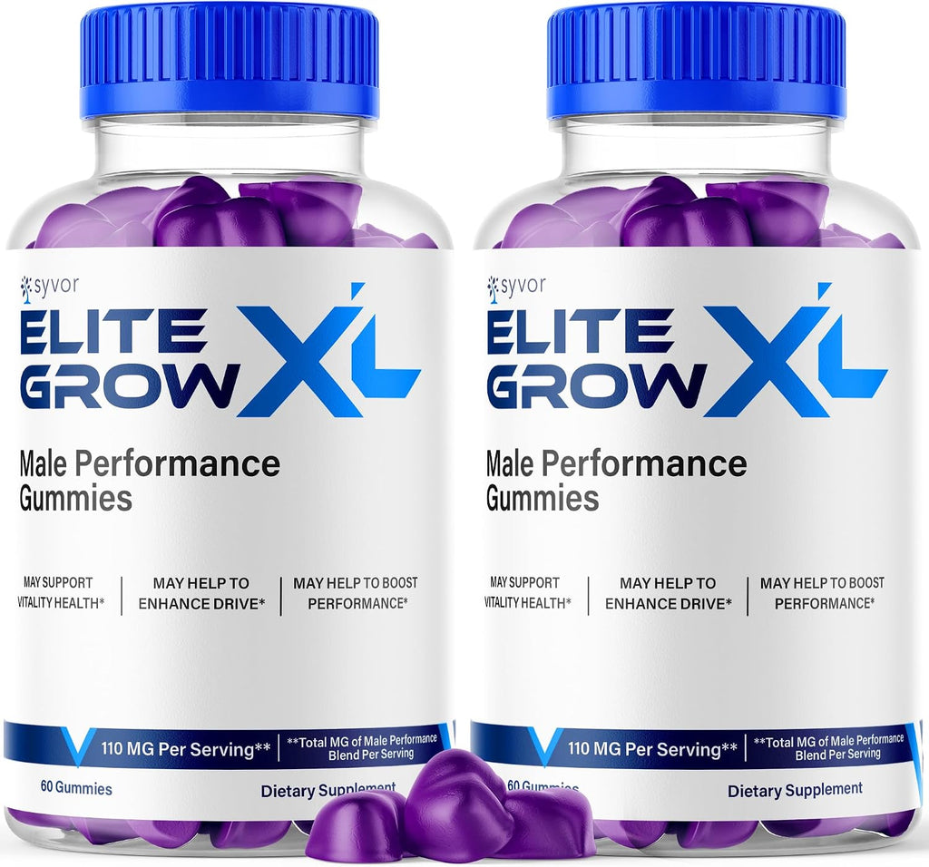 Elite Grow XL Gummies - Pack de 2 (120 Gominolas)