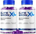 Elite Grow XL Gummies - Pack de 2 (120 Gominolas)