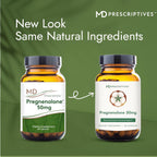MD Prescriptives Pregnenolona - Fórmula Vegana para el Equilibrio Hormonal - 60 Cápsulas Vegetales (50 mg)