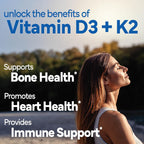Sunshine Vitamina D3 25mcg 1000 UI con Vitamina K2