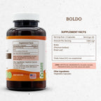 Secrets of the Tribe Boldo 120 Cápsulas, 1000 mg, Hoja Seca de Boldo (Peumus boldus)