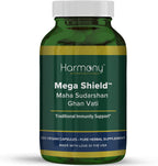 Mahasudarshan Ghan Vati Mega Shield – 120 Cápsulas Veganas – Harmony Nutraceuticals