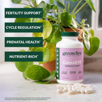 Greens First Female ConceEVE - Cápsulas de Fertilidad Femenina para la Concepción, 180 Cápsulas