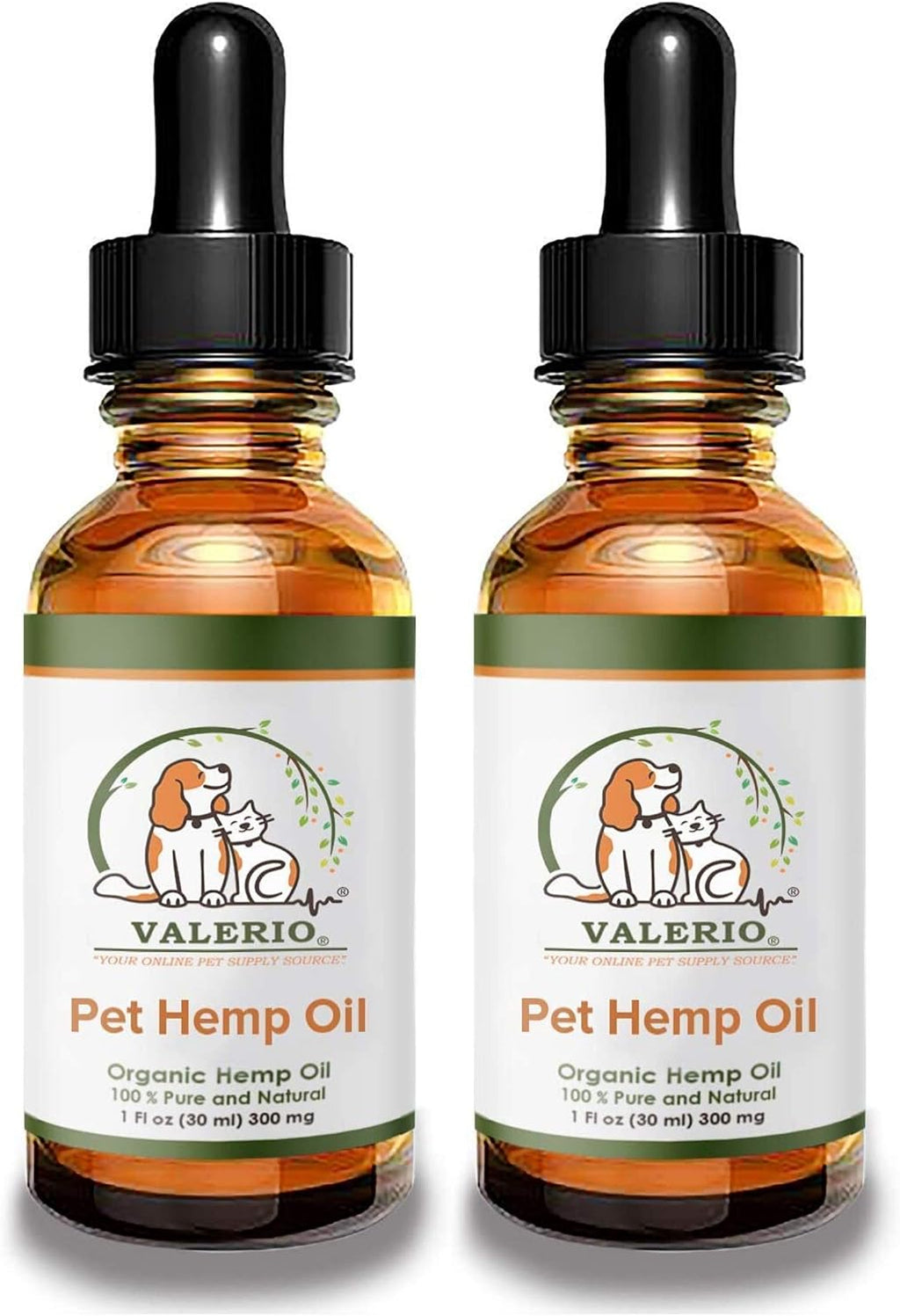 Valerio Pets Aceite de Cáñamo para Perros y Gatos - 1 Oz