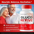 Gluco Revive Pills, Gluco Revive Supplement Capsules, GlucoRevive Health and Wellness Support - Fórmula Avanzada Todo Natural, 3 Paquetes
