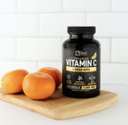 Zeal Naturals Vitamina C con Escaramujo 1000 mg - Ácido Ascórbico Puro - 120 Cápsulas