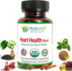 Bodymune Heart Health Blend – Suplemento Cardíaco Orgánico – 60 Cápsulas
