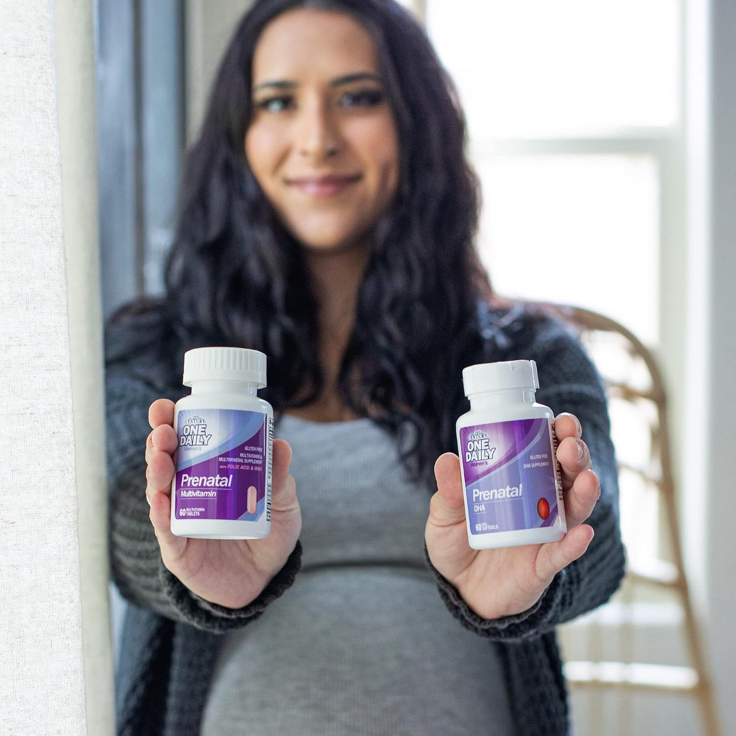 21st Century Prenatal con DHA, 120 Comprimidos y Cápsulas Blandas