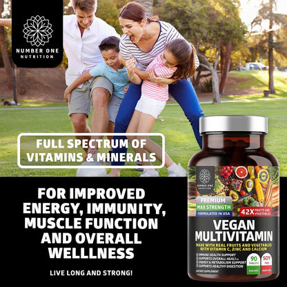 N1N Premium Multivitamínico Plant Based [42 – Salud digestiva: Las enzimas digestivas y los probióticos favorecen – Image 4