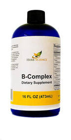 Complejo B Líquido con Vitamina C, 473 ml - Herb-Science