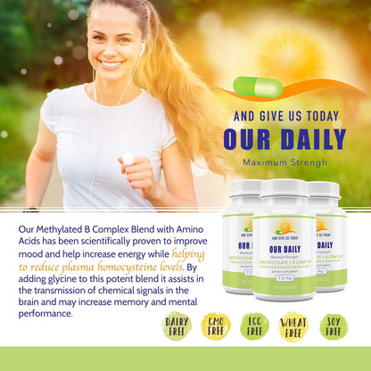 Our Daily Vites - Complejo B con – Deportistas que buscan optimizar su metabolismo energético. – Image 4