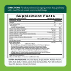 Nature's Truth Super Greens Gummies | 60 uds | Vegano y sin OMG | Con verduras reales | Sabor a manzana