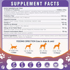 Probióticos para Perros Liofilizados con Enzimas Digestivas y Omega-3, 120 Bocados