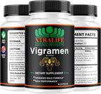 Vigramen Pills for Men - Cápsulas Multivitamínicas Naturales, 60 Unidades
