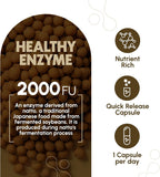 Zenavea Nattokinase 2000 FU - 270 Cápsulas Veganas