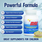 Lutimax Pediatric Powder - Suplemento Infantil con Luteolina, Rutina y L-Teanina (100 porciones)