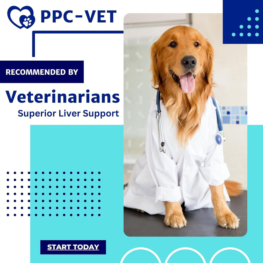 Nutrasal PPC-Vet Fosfatidilcolina Polinsaturada - Suplemento Hepático y Cerebral para Perros y Gatos - 1000 mg/5mL - Líquido Liposomal 236 ml