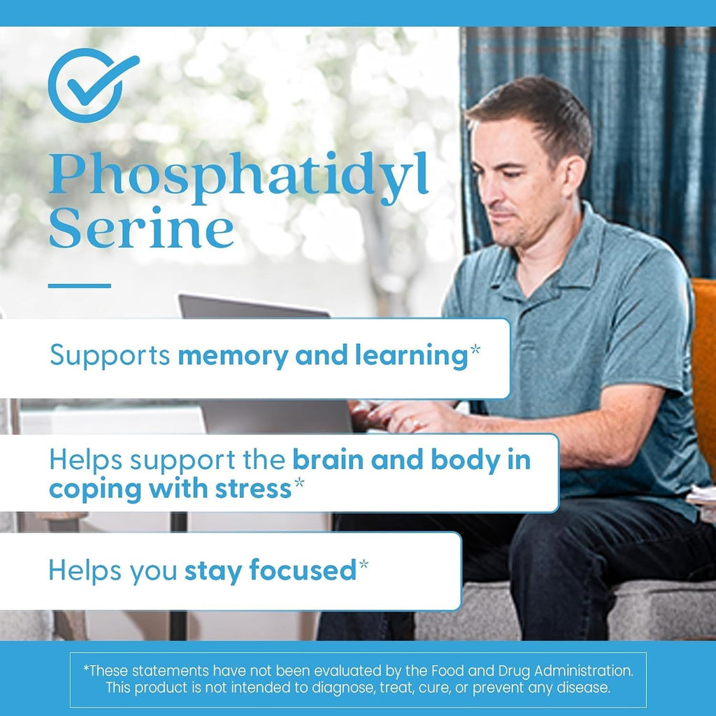 Doctor's Best Phosphatidylserine 100 mg - 120 Veggie Capsules