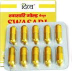 Patanjali Divya Swasari Gold Cápsulas - 20 unidades