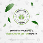 Wolf's Respiratory - Suplemento Herbal Natural para Perros - Extracto sin Alcohol (60 ml)